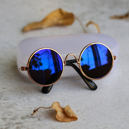 Blythe Round Sunglasses – Mini Retro Doll Glasses for 1:6 Dolls