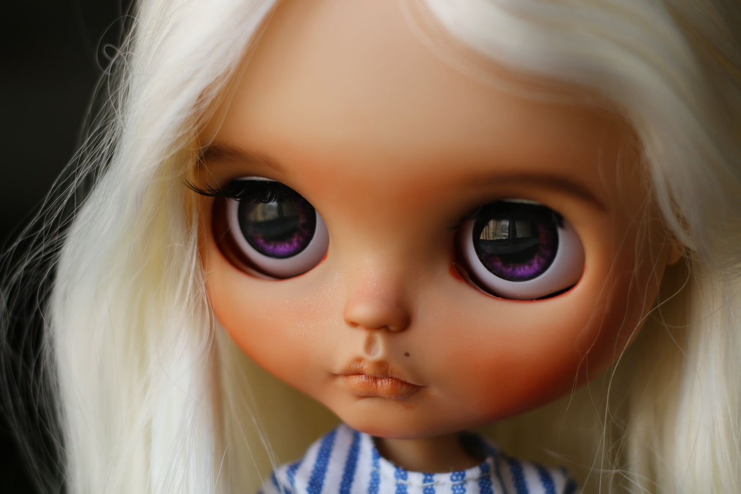 Romana – Custom Blythe Doll – OOAK – 28 cm (Full Set)