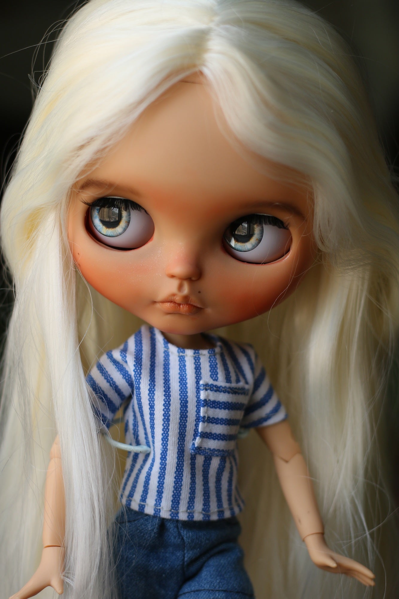 Romana – Custom Blythe Doll – OOAK – 28 cm (Full Set)