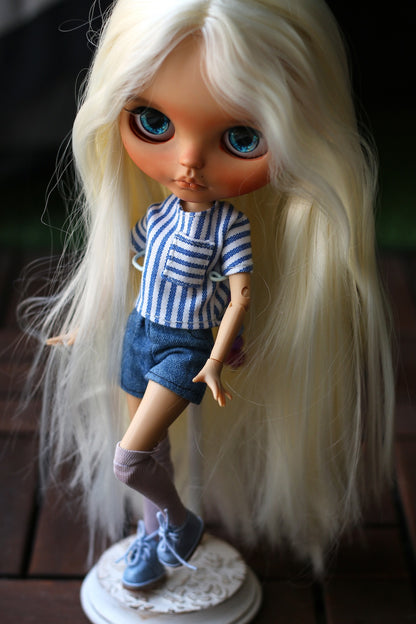 Romana – Custom Blythe Doll – OOAK – 28 cm (Full Set)