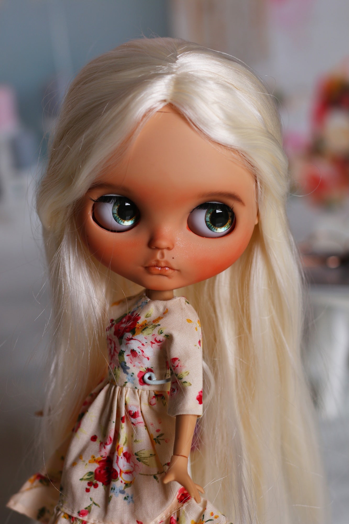 Romana – Custom Blythe Doll – OOAK – 28 cm (Full Set)