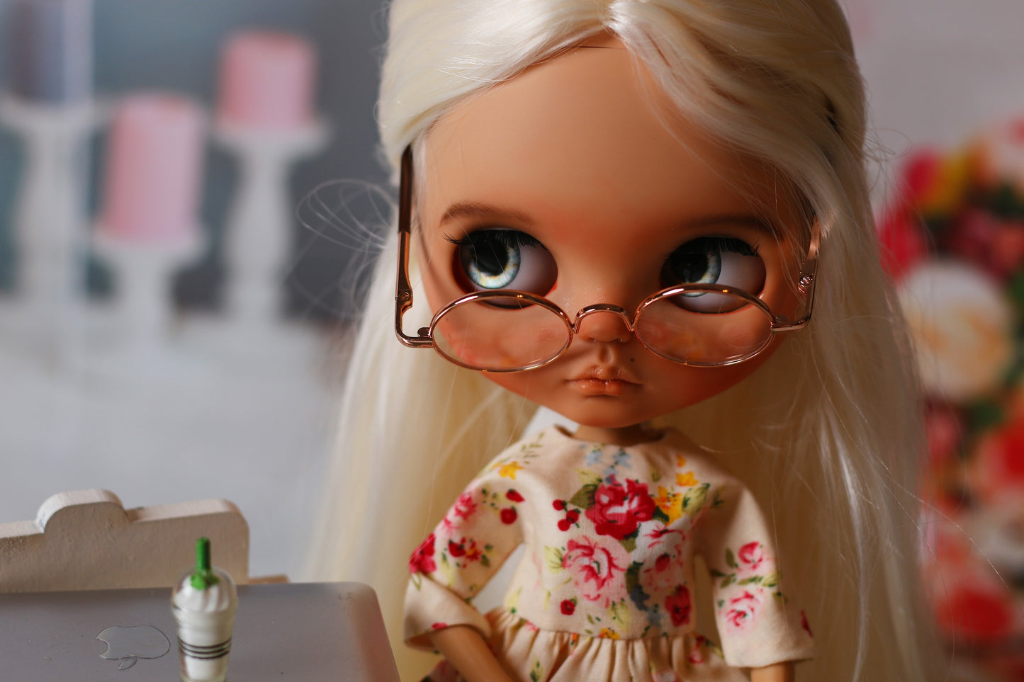 Romana – Custom Blythe Doll – OOAK – 28 cm (Full Set)