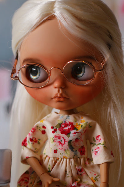 Romana – Custom Blythe Doll – OOAK – 28 cm (Full Set)