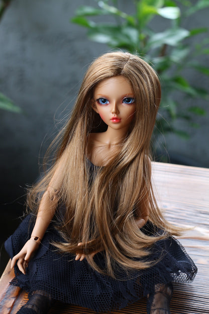 BJD Wig – Hazel Extra Soft | Cap 7–8 inch