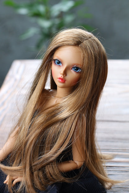 BJD Wig – Hazel Extra Soft | Cap 7–8 inch