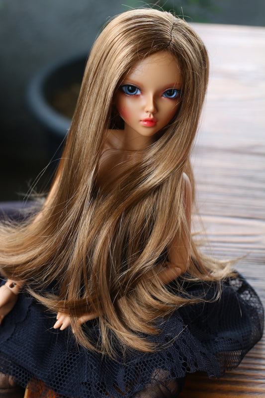 BJD Wig – Hazel Extra Soft | Cap 7–8 inch
